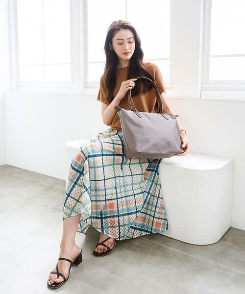 MK MICHEL KLEIN BAG / エムケーミッシェルクランバッグ トートバッグ | [A4収納可]レザーポイント軽量トートバッグ | 詳細18