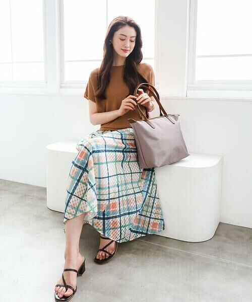 MK MICHEL KLEIN BAG / エムケーミッシェルクランバッグ トートバッグ | [A4収納可]レザーポイント軽量トートバッグ | 詳細19
