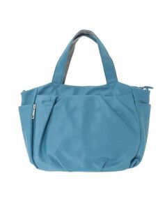 MK MICHEL KLEIN BAG / エムケーミッシェルクランバッグ トートバッグ | [2WAY/撥水]多機能ポケットタックデザイントートバッグ