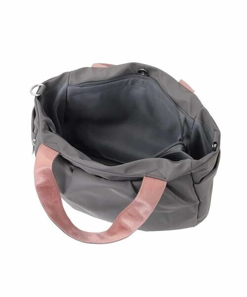 MK MICHEL KLEIN BAG / エムケーミッシェルクランバッグ トートバッグ | [2WAY/撥水]多機能ポケットタックデザイントートバッグ | 詳細12