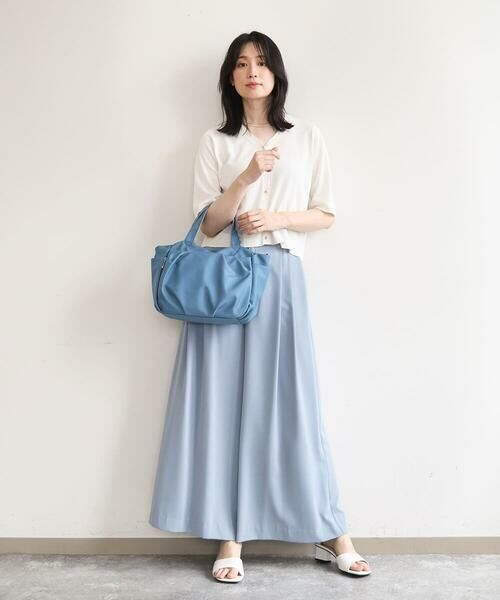 MK MICHEL KLEIN BAG / エムケーミッシェルクランバッグ トートバッグ | [2WAY/撥水]多機能ポケットタックデザイントートバッグ | 詳細14