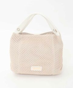 MK MICHEL KLEIN BAG / エムケーミッシェルクランバッグ トートバッグ | 【2WAY】サイドファスナーコンパクトメッシュトートバッグ