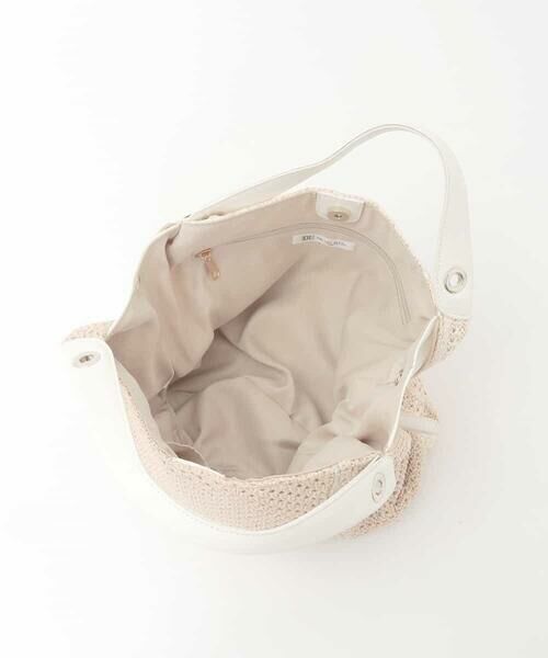 MK MICHEL KLEIN BAG / エムケーミッシェルクランバッグ トートバッグ | 【2WAY】サイドファスナーコンパクトメッシュトートバッグ | 詳細10