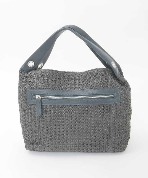 MK MICHEL KLEIN BAG / エムケーミッシェルクランバッグ トートバッグ | 【2WAY】サイドファスナーコンパクトメッシュトートバッグ | 詳細2