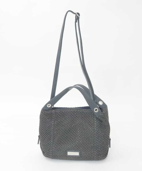 MK MICHEL KLEIN BAG / エムケーミッシェルクランバッグ トートバッグ | 【2WAY】サイドファスナーコンパクトメッシュトートバッグ | 詳細3