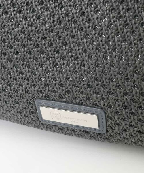 MK MICHEL KLEIN BAG / エムケーミッシェルクランバッグ トートバッグ | 【2WAY】サイドファスナーコンパクトメッシュトートバッグ | 詳細6