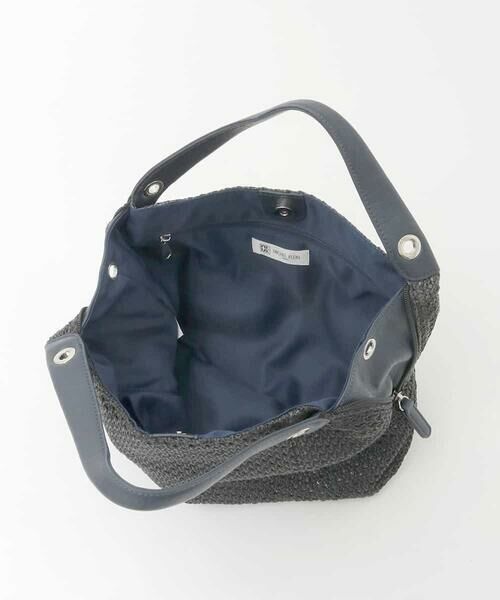 MK MICHEL KLEIN BAG / エムケーミッシェルクランバッグ トートバッグ | 【2WAY】サイドファスナーコンパクトメッシュトートバッグ | 詳細8