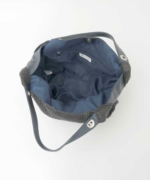 MK MICHEL KLEIN BAG / エムケーミッシェルクランバッグ トートバッグ | サイドファスナーメッシュデザイントートバッグ | 詳細3