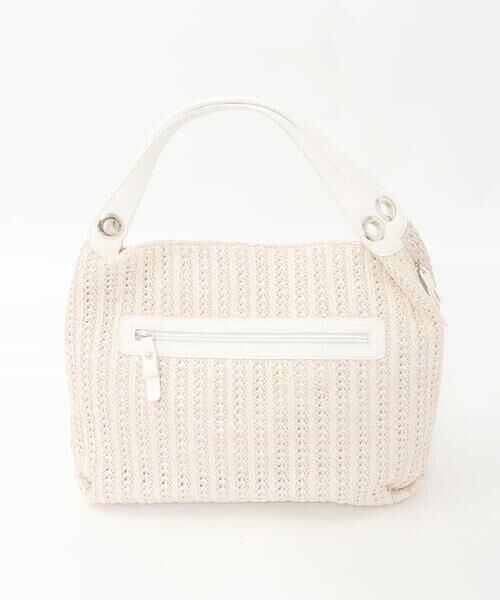 MK MICHEL KLEIN BAG / エムケーミッシェルクランバッグ トートバッグ | サイドファスナーメッシュデザイントートバッグ | 詳細5