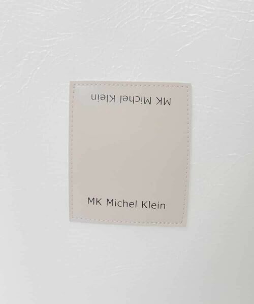 MK MICHEL KLEIN BAG / エムケーミッシェルクランバッグ トートバッグ | [軽量/A4収納可]合成皮革シンプルロゴトートバッグ | 詳細10