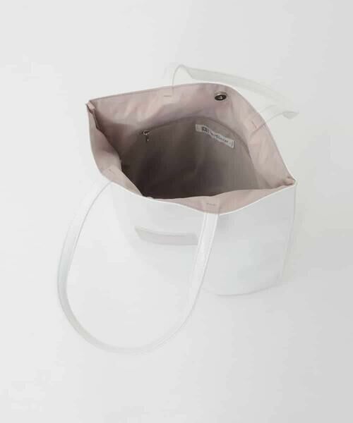 MK MICHEL KLEIN BAG / エムケーミッシェルクランバッグ トートバッグ | [軽量/A4収納可]合成皮革シンプルロゴトートバッグ | 詳細11