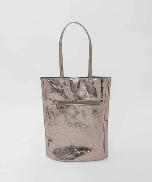 MK MICHEL KLEIN BAG / エムケーミッシェルクランバッグ トートバッグ | [軽量/A4収納可]合成皮革シンプルロゴトートバッグ | 詳細3