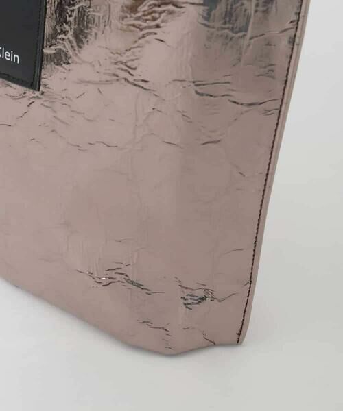 MK MICHEL KLEIN BAG / エムケーミッシェルクランバッグ トートバッグ | [軽量/A4収納可]合成皮革シンプルロゴトートバッグ | 詳細6