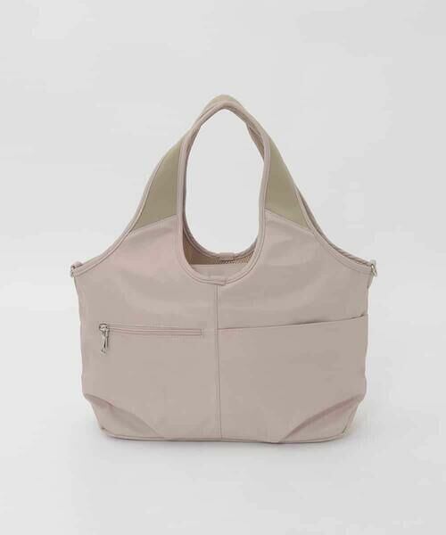 MK MICHEL KLEIN BAG / エムケーミッシェルクランバッグ トラベルバッグ | [撥水/2WAY]くり手トラベルバッグ（ベージュ）