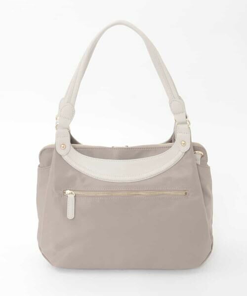 MK MICHEL KLEIN BAG / エムケーミッシェルクランバッグ トートバッグ | 【2WAY】配色ポイントセパレートデザインバッグ | 詳細2