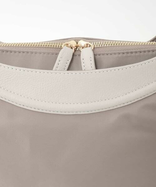 MK MICHEL KLEIN BAG / エムケーミッシェルクランバッグ トートバッグ | 【2WAY】配色ポイントセパレートデザインバッグ | 詳細4