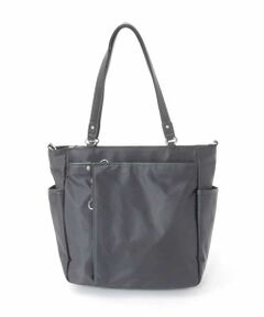 MK MICHEL KLEIN BAG / エムケーミッシェルクランバッグ トートバッグ | 【2WAY】多機能ポケットナイロントートバッグ