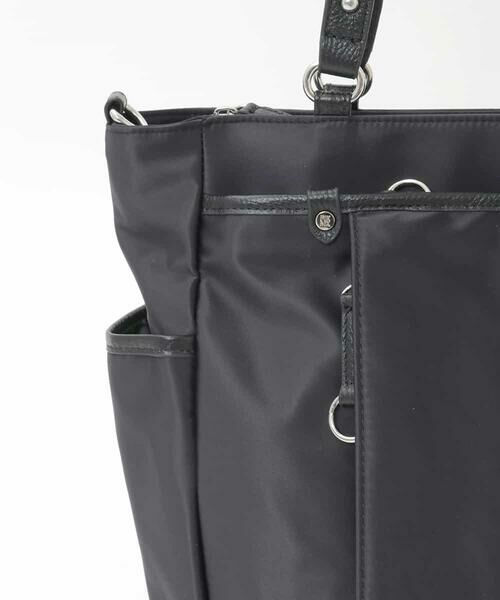 MK MICHEL KLEIN BAG / エムケーミッシェルクランバッグ トートバッグ | 【2WAY】多機能ポケットナイロントートバッグ | 詳細11