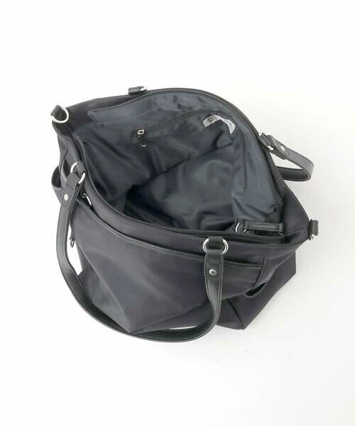 MK MICHEL KLEIN BAG / エムケーミッシェルクランバッグ トートバッグ | 【2WAY】多機能ポケットナイロントートバッグ | 詳細12