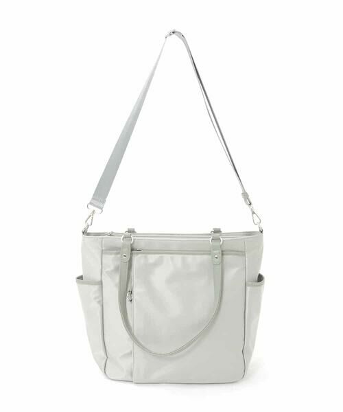 MK MICHEL KLEIN BAG / エムケーミッシェルクランバッグ トートバッグ | 【2WAY】多機能ポケットナイロントートバッグ | 詳細3