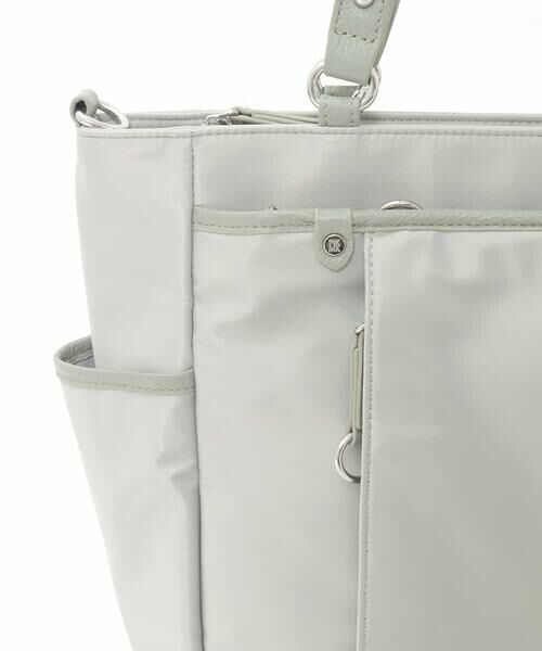 MK MICHEL KLEIN BAG / エムケーミッシェルクランバッグ トートバッグ | 【2WAY】多機能ポケットナイロントートバッグ | 詳細5
