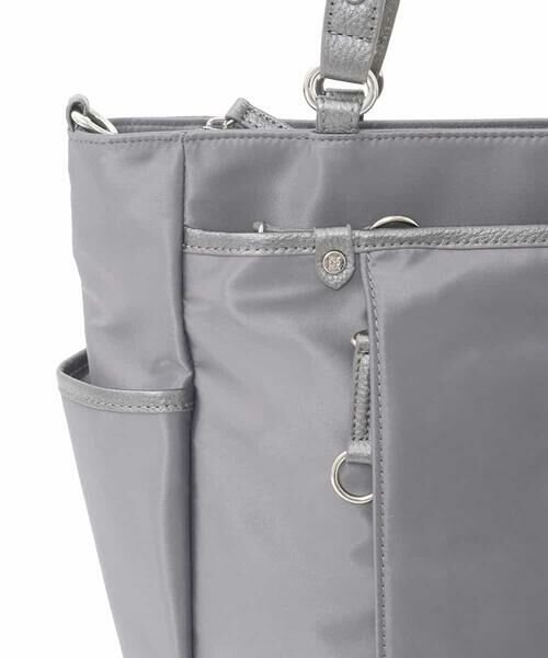 MK MICHEL KLEIN BAG / エムケーミッシェルクランバッグ トートバッグ | 【2WAY】多機能ポケットナイロントートバッグ | 詳細9