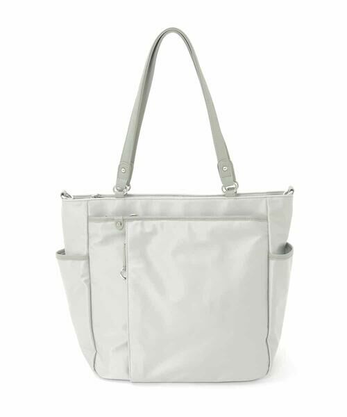 MK MICHEL KLEIN BAG / エムケーミッシェルクランバッグ トートバッグ | 【2WAY】多機能ポケットナイロントートバッグ（グリーン）