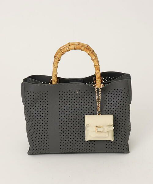 MK MICHEL KLEIN BAG / エムケーミッシェルクランバッグ チャーム | ミニバッグレザーチャーム | 詳細6