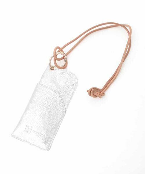 MK MICHEL KLEIN BAG / エムケーミッシェルクランバッグ その他 | 牛革グラスホルダー（シルバー）