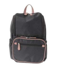MK MICHEL KLEIN BAG / エムケーミッシェルクランバッグ リュック・バックパック | [撥水/A4収納可]多機能ポケットパイピングデザインリュック