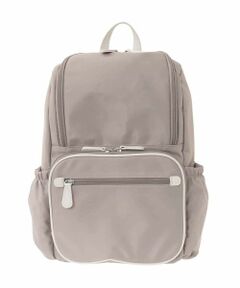 MK MICHEL KLEIN BAG / エムケーミッシェルクランバッグ リュック・バックパック | [撥水/A4収納可]多機能ポケットパイピングデザインリュック