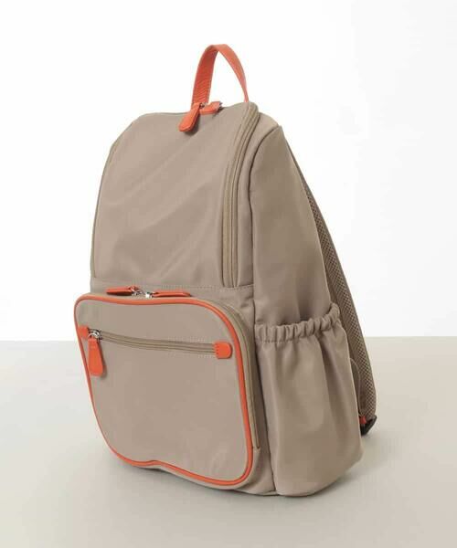 MK MICHEL KLEIN BAG / エムケーミッシェルクランバッグ リュック・バックパック | [撥水/A4収納可]多機能ポケットパイピングデザインリュック | 詳細1