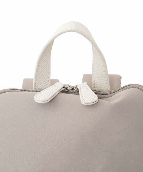 MK MICHEL KLEIN BAG / エムケーミッシェルクランバッグ リュック・バックパック | [撥水/A4収納可]多機能ポケットパイピングデザインリュック | 詳細12