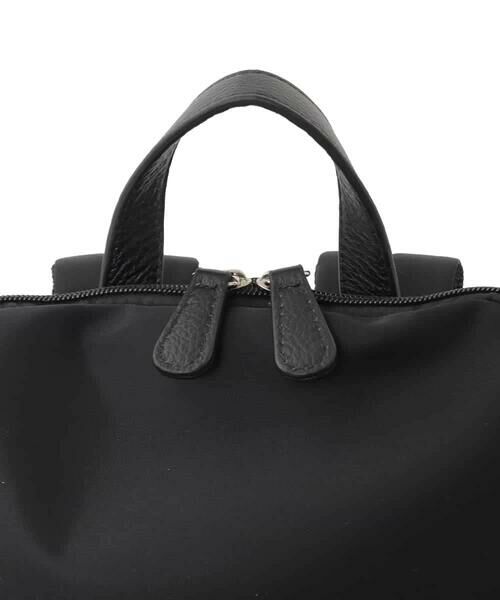MK MICHEL KLEIN BAG / エムケーミッシェルクランバッグ リュック・バックパック | [撥水/A4収納可]多機能ポケットパイピングデザインリュック | 詳細14