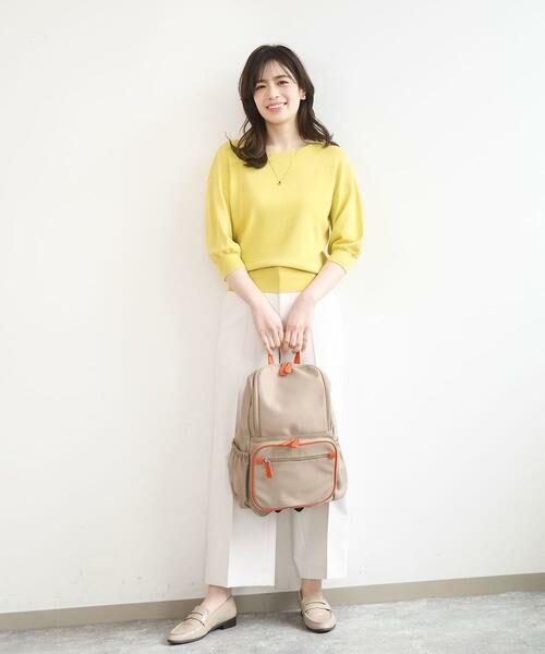 MK MICHEL KLEIN BAG / エムケーミッシェルクランバッグ リュック・バックパック | [撥水/A4収納可]多機能ポケットパイピングデザインリュック | 詳細17