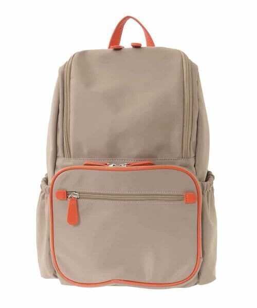 MK MICHEL KLEIN BAG / エムケーミッシェルクランバッグ リュック・バックパック | [撥水/A4収納可]多機能ポケットパイピングデザインリュック | 詳細2