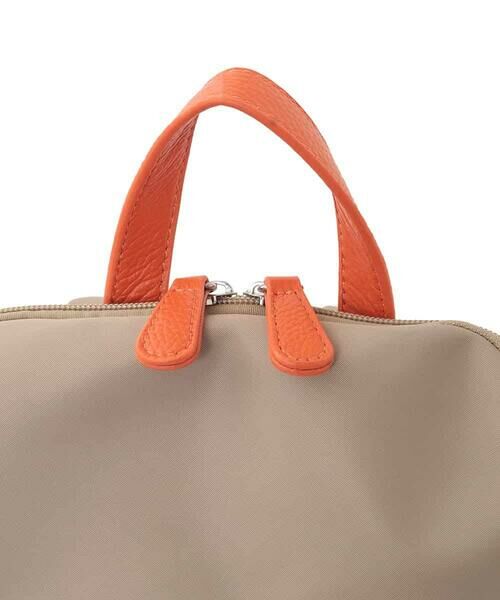 MK MICHEL KLEIN BAG / エムケーミッシェルクランバッグ リュック・バックパック | [撥水/A4収納可]多機能ポケットパイピングデザインリュック | 詳細5