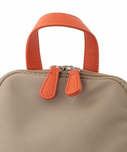 MK MICHEL KLEIN BAG / エムケーミッシェルクランバッグ リュック・バックパック | [撥水/500g以下]多機能ポケットパイピングコンパクトリュック | 詳細10