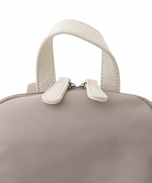 MK MICHEL KLEIN BAG / エムケーミッシェルクランバッグ リュック・バックパック | [撥水/500g以下]多機能ポケットパイピングコンパクトリュック | 詳細5