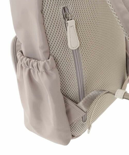 MK MICHEL KLEIN BAG / エムケーミッシェルクランバッグ リュック・バックパック | [撥水/500g以下]多機能ポケットパイピングコンパクトリュック | 詳細6