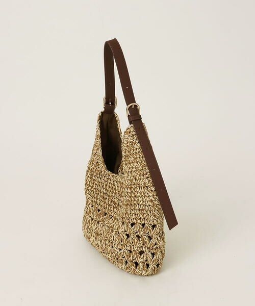 MK MICHEL KLEIN BAG / エムケーミッシェルクランバッグ ショルダーバッグ | ワンハンドルメッシュペーパーバッグ | 詳細1