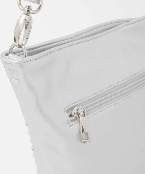 MK MICHEL KLEIN BAG / エムケーミッシェルクランバッグ ショルダーバッグ | [2WAY/軽量]スタッズワンハンドルバッグ | 詳細1