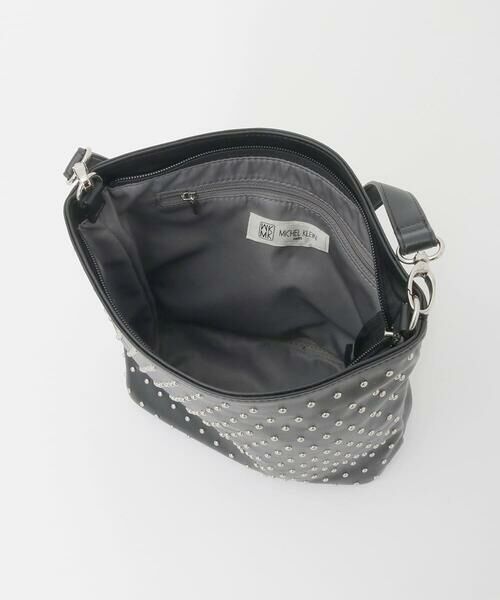 MK MICHEL KLEIN BAG / エムケーミッシェルクランバッグ ショルダーバッグ | [2WAY/軽量]スタッズワンハンドルバッグ | 詳細14