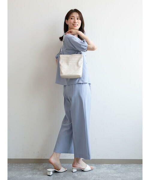 MK MICHEL KLEIN BAG / エムケーミッシェルクランバッグ ショルダーバッグ | [2WAY/軽量]スタッズワンハンドルバッグ | 詳細18