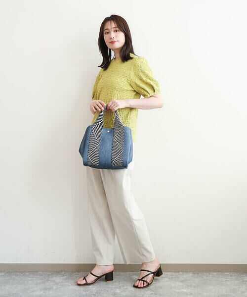 MK MICHEL KLEIN BAG / エムケーミッシェルクランバッグ トートバッグ | [2WAY/インバッグ付き]ヘリンボーンハンドルミニトートバッグ | 詳細19