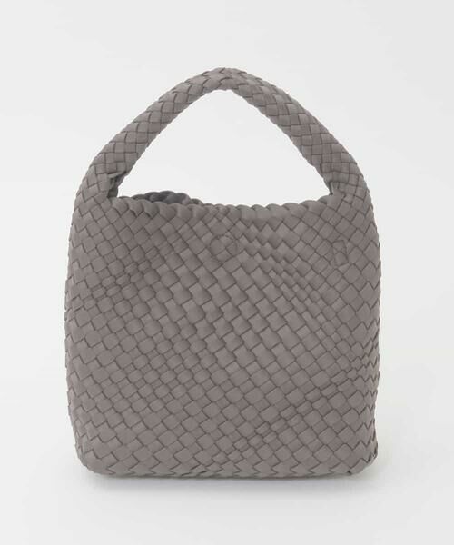 MK MICHEL KLEIN BAG / エムケーミッシェルクランバッグ ショルダーバッグ | [2WAY]バケツデザインメッシュバッグ（ブラウン）