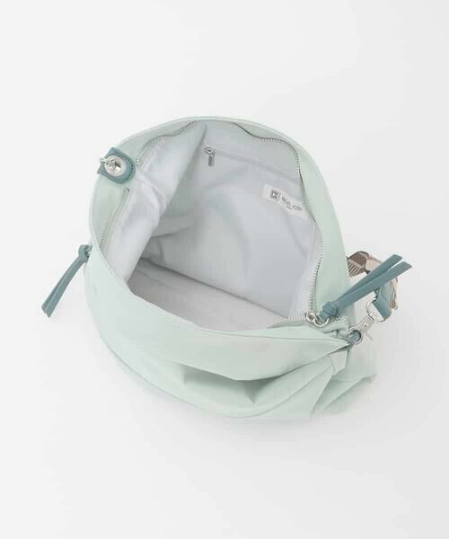 MK MICHEL KLEIN BAG / エムケーミッシェルクランバッグ ショルダーバッグ | [2WAY]アクセントハンドルナイロンバッグ | 詳細10