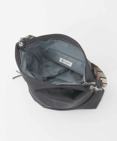 MK MICHEL KLEIN BAG / エムケーミッシェルクランバッグ ショルダーバッグ | [2WAY]アクセントハンドルナイロンバッグ | 詳細14