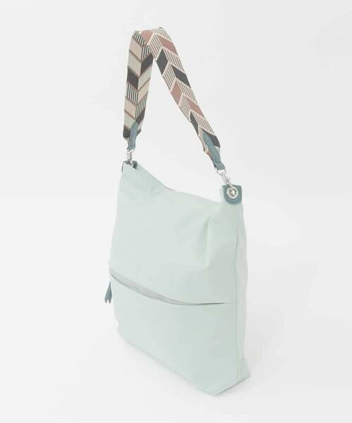 MK MICHEL KLEIN BAG / エムケーミッシェルクランバッグ ショルダーバッグ | [2WAY]アクセントハンドルナイロンバッグ | 詳細2