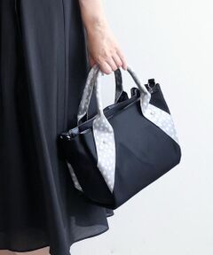 MK MICHEL KLEIN BAG / エムケーミッシェルクランバッグ その他小物 | [2WAY]ドットハンドルナイロンコンパクトバッグ